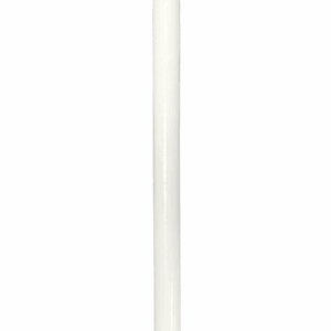 Cierge d'enterrement blanc D4/H60cm