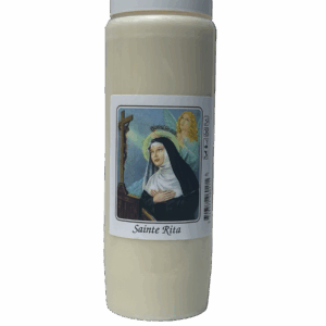 Veilleuse neuvaine avec image