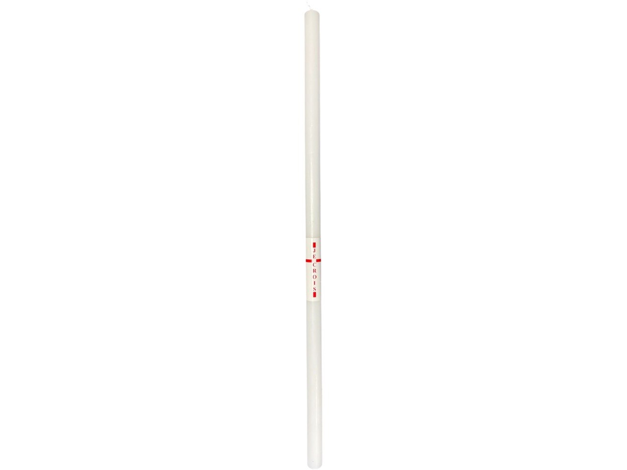 Cierge communion blanc D2/H60cm