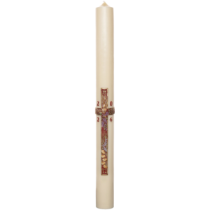 Cierge Pascal Grande croix symbole