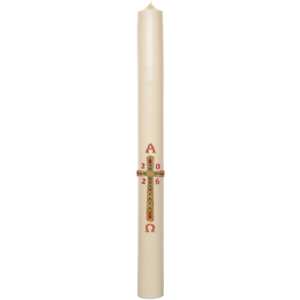 Cierge Pascal Croix bijou